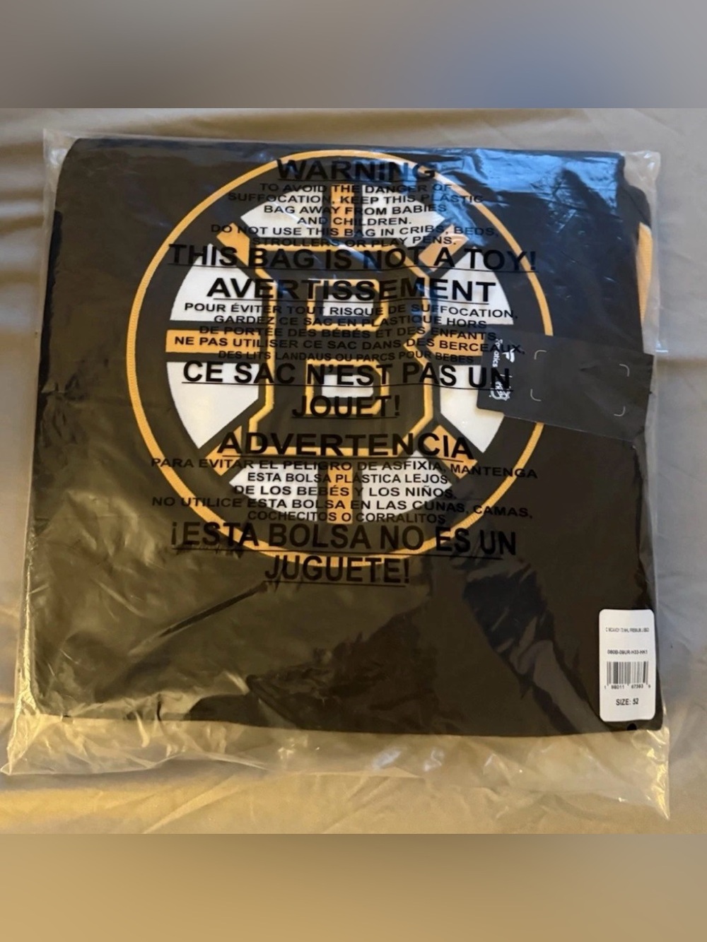 Charlie McAvoy Boston Bruins Fanatics Premium Home Jersey Men’s Size 52